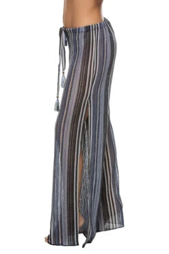 Pierside Pants -Sunny Sundress Sales 1050371 Apparel Bottom Deep Water Multi Side