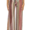 Antigua Crochet Lace Pants -Sunny Sundress Sales 1450371 Apparel Bottom Seaweed Multi Front1