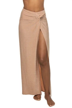 Long Metallic Sarong