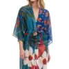 Deep V-Neck Kimono