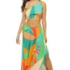 Hali Asymmetrical Crop Top -Sunny Sundress Sales 27190628 Apparel Top Multi Front
