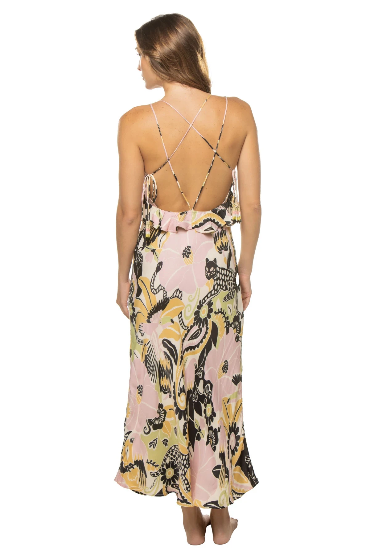Farm Rio Vintage Forest Maxi Dress - Image 2