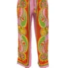 Farm Rio Beach Toucans Scarf Pants -Sunny Sundress Sales 309435 Apparel Bottom Multi Front