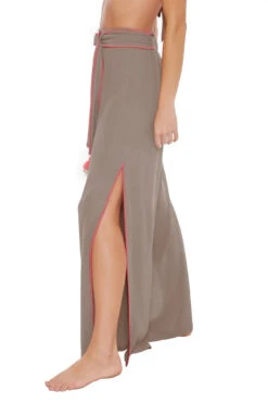 Brittany Side Slit Pants -Sunny Sundress Sales 3225125 Apparel Bottom Sandstone Side