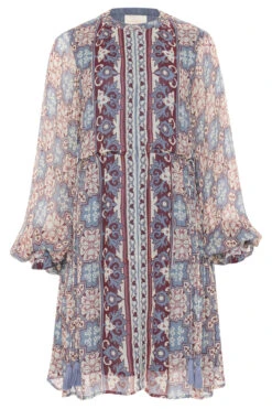 Josefina Caftan -Sunny Sundress Sales 322D09 Apparel Dress Algarve Blue Laydown