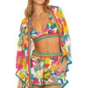 Fontaine Fringe Open Front Kimono