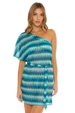 Moonray Asymmetrical Tunic Dress