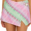 Cross Over Mini Skirt -Sunny Sundress Sales 4197034 Apparel Bottom Multi Front1