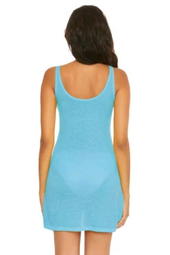 Beach Date Mini Dress -Sunny Sundress Sales 4665371 Apparel Dress Crystal Seas Back