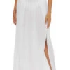Gauzy Maxi Skirt -Sunny Sundress Sales 6070371 Apparel Bottom White Front