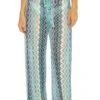 Solstice Crochet Pants -Sunny Sundress Sales 7750371 Apparel Bottom Gulf Multi Front1