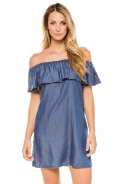 Tommy Bahama Off The Shoulder Dress