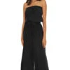 Ponza Strapless Jumpsuit -Sunny Sundress Sales C3052371 Apparel Jumpsuit Black Front1