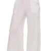 Wendy Wide Leg Pants -Sunny Sundress Sales CPS WHITE WH Bottoms Front 96711