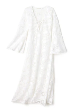 Paisley Guipure Maxi Dress -Sunny Sundress Sales CSS2205 Apparel Dress White Laydown