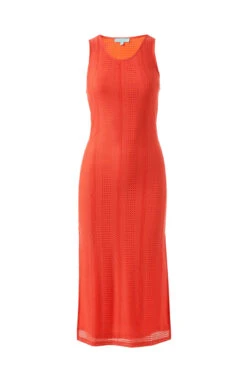 Melissa Odabash Hailey Midi Dress -Sunny Sundress Sales HAILEY HS Apparel Dress Apricot Laydown
