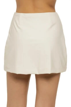 Hero Mini Skirt -Sunny Sundress Sales HERO SKIRT Apparel Bottom Off White Crystal Back