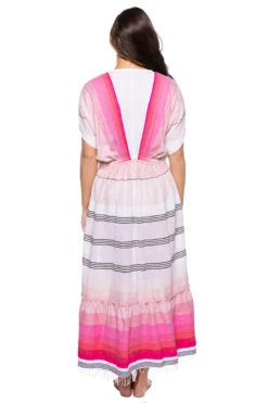 Sunny Sundress Sales -Sunny Sundress Sales HSW2211C1 Apparel Dress Pink Back