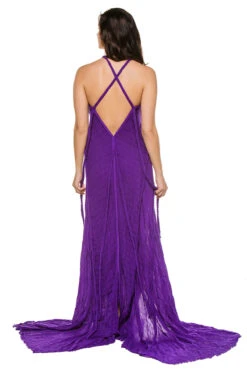 Ilya Gown -Sunny Sundress Sales KASIA PURPLE VIOL Sundresses Back 100595