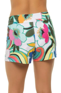 Sun Catcher Board Shorts -Sunny Sundress Sales LB4BA19 Apparel Bottom Multi Back