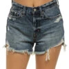 Nova Distressed Denim Shorts -Sunny Sundress Sales P00024451RL Apparel Bottom Corvette Distressed Front