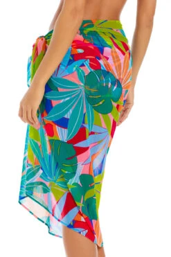 Sunny Sundress Sales -Sunny Sundress Sales RBLP23817 Apparel Bottom Multi Back