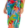 Life Of The Party Sarong -Sunny Sundress Sales RBLP23817 Apparel Bottom Multi Front