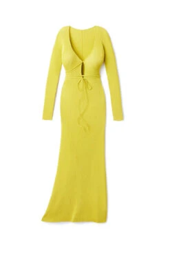 Reagan Maxi Dress -Sunny Sundress Sales REAGAN DRESS Apparel Dress Citron Laydown