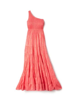 Joe Asymmetrical Maxi Dress -Sunny Sundress Sales S23150 Apparel Dress Ios Grenadine Laydown