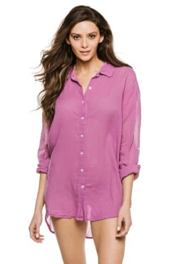 Destinations Oversized Shirt Dress