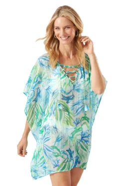 Tommy Bahama Shimmer Chiffon Tunic