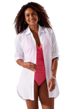 Tommy Bahama Button Up Shirt Dress