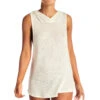 Drifter Sleeveless Creme Hoodie -Sunny Sundress Sales VIT WHITE CREM Tunics Front 87725
