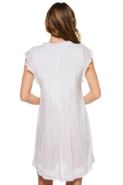 Sunny Sundress Sales -Sunny Sundress Sales WSAR23NAWHI Apparel Dress White Back